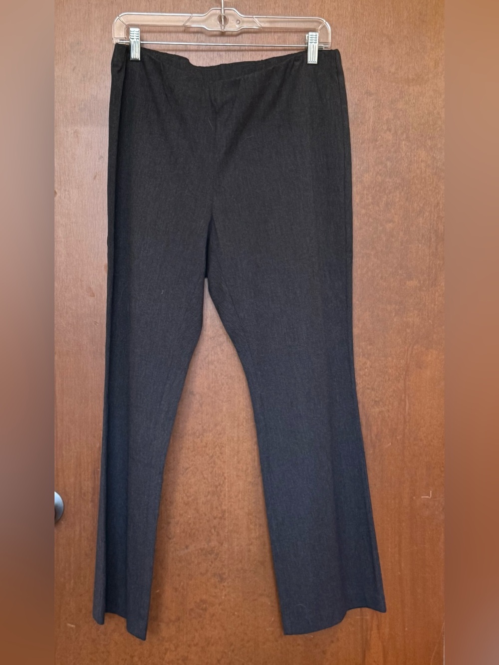 J Jill Stretch Knit Baby Boot Pants, Grey, Size 10, NWT